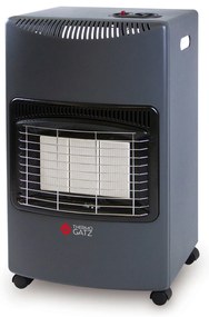 Thermogatz TG 4100 Κεραμική Σόμπα Υγραερίου 4100W Μαύρη 42x35x73cm