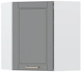 Ντουλάπι κρεμαστό γωνιακό Tahoma V7-UG-1K-Γραφίτης - 64.00Χ64.00Χ72.00cm