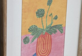 Πίνακας Home ESPRIT Κρυστάλλινο Έλατο 30 x 2,5 x 40 cm