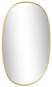 vidaXL Καθρέφτης Τοίχου Χρυσός 50x35 εκ.