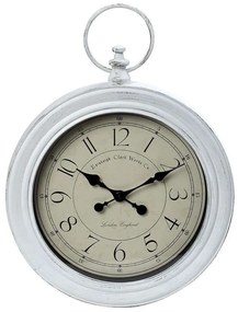 Ρολόι Τοίχου ROL619 59,2x59,2x5,8cm White Espiel Πολυρεσίνη