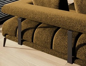 Γωνιακός καναπές Magnito Mini-Moustardi-Δεξιά