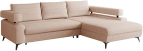 Γωνιακός καναπές Rosa-Roz-Δεξιά - 265.00Χ184.00Χ88.00cm