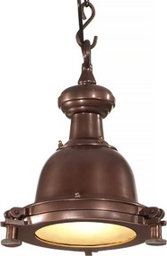 vidaXL Pendant Lighting Χάλκινο 25 x 25 x 134 cm Aluminum