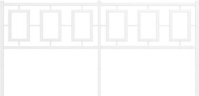 vidaXL Ανταλλακτικό κεφαλάρι Λευκό 180 εκ. Μεταλλικό