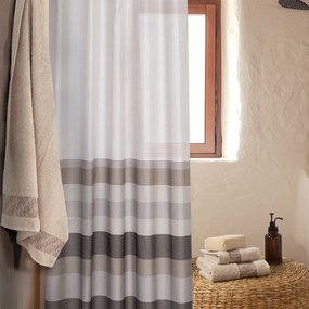 Κουρτίνα Μπάνιου (180x180) Με Τρουκς Nef-Nef Homeware Depreo