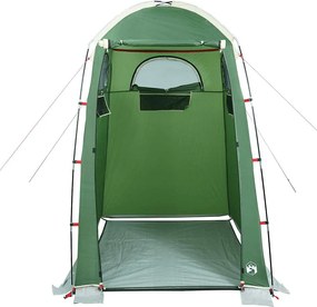 vidaXL Σκηνή Ντους Πράσινη Αδιάβροχη