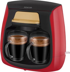 Καφετιέρα Φίλτρου Sencor SCE 2101RD 0.3L 500W Κόκκινη