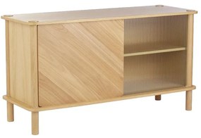 Μπουφές Italic Oak/Glass Doors 5523C5523-2 135x48x73.4cm Oak Natural