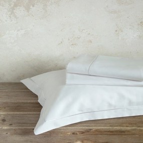 Σεντόνια Forever (Σετ 4τμχ) White Nima King Size 270x280cm 100% Cotton Satin