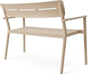 Παγκάκι διθέσιο Cadrin pakoworld cappuccino PP 117x60x83εκ