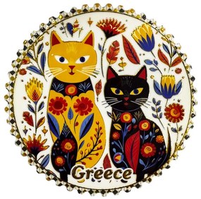 Σετ σουβέρ Greece 4τμχ - Coaster set 4pcs