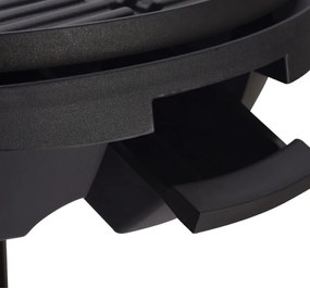 Ηλεκτρική ψησταριά/γκριλ George Foreman 22460-56, 2400 W, 44,5 εκ., 15 μερίδες, 5 επίπεδα θερμοκρασίας, Αντικολλητική επίστρωση, Μαύρο