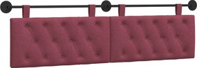 vidaXL Κρεμαστό Κεφαλάρι Κόκκινο ύφασμα