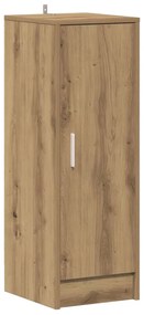 vidaXL Ντουλάπι παπουτσιών Artisan Oak 32x35x92 cm Κατασκευασμένο ξύλο