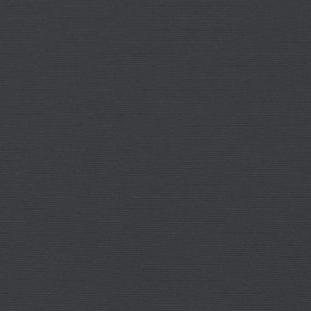 vidaXL Μαξιλάρι Στρογγυλό Μαύρο Ø 60 x 11 εκ. από Ύφασμα Oxford