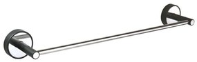 Κρεμάστρα Πετσέτας Optimo 6250 50cm Black-Chrome Karag Stainless Steel