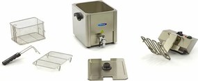 Deep Fryer - 8L - 1 Basket - with Drain Tap