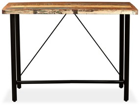 Τραπέζι Μπαρ 150 x 70 x 107 εκ. από Μασίφ Ανακυκλωμένο Ξύλο - Καφέ