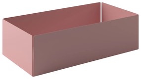 Θήκη Οργάνωσης Ανοξείδωτη Matt Pink 25x13x7,5εκ. Pam &amp; Co 119-303