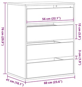 ΣΥΡΤΑΡΙΕΡΑ ΓΚΡΙ ΣΚΥΡΟΔΕΜΑΤΟΣ 60X41X76 ΕΚ. ΕΠΕΞΕΡΓ. ΞΥΛΟ 852873