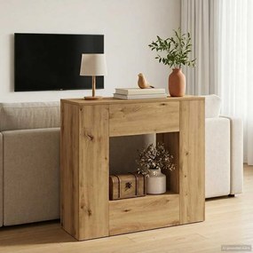 vidaXL Τεχνίτικη Δρυς 82 x 29 x 74 εκ.