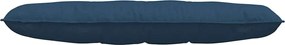 vidaXL Μαξιλάρι Πλάτης Μπλε 140 x 19 x 50 εκ ύφασμα