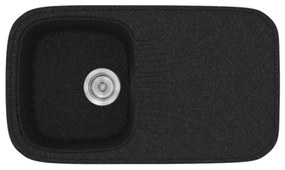 Sanitec Classic 315 Granite Black Νεροχύτης