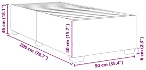 ΠΛΑΙΣΙΟ ΚΡΕΒΑΤΙΟΥ ΡΟΖ 90X200 ΕΚ. ΒΕΛΟΥΔΙΝΟ 3284612