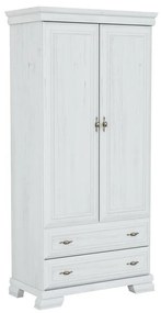 Ντουλάπα Parma B104, Anderson πεύκο, 193x88x49cm, 59 kg, Πόρτες ντουλάπας: Με μεντεσέδες | Epipla1.gr