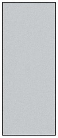 vidaXL Χαλάκι Εξώπορτας Γκρι και Μαύρο 120 x 300 cm