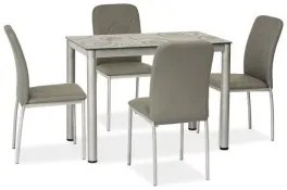 DAMAR TABLE GRAY / GRAY FRAME 100X60 DIOMMI DAMARSZ DIOMMI-80-1669