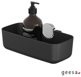GEESA Opal Σπογγοθήκη Επιτραπέζια Πλαστική Chrome