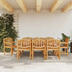 Καρέκλες Κήπου 8 τεμ. 58 x 59 x 88 εκ. από Μασίφ Ξύλο Teak