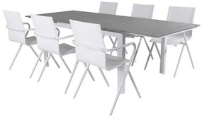 Σετ Τραπέζι και καρέκλες Dallas 692, Polyξύλο, 58 kg, Μέταλλο, Ύφασμα | Epipla1.gr