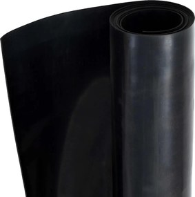 vidaXL Μάτ δαπέδου Μαύρο 1,2 x 5 μ Λάστιχο