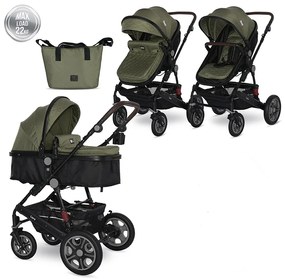 LORELLI ΠΟΛΥΚΑΡΟΤΣΙ ΜΕΤΑΤΡΕΠΟΜΕΝΟ ΣΕ ΚΑΛΑΘΟΥΝΑ 2 ΣΕ 1 LORA LODEN GREEN 10021272383