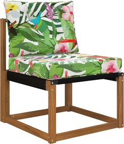 vidaXL Μαξιλάρι Καναπέ Εξωτερικού Χώρου 2 pcs πολύχρωμο Πολυεστέρας