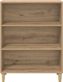vidaXL Πλαϊνό γραφείο Artisan Oak 69,5 x 32,5 x 90 εκ