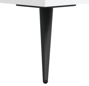 vidaXL Ραφιέρα Λευκή 34,5 x 32,5 x 90 εκ. από Επεξεργασμένο Ξύλο