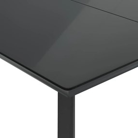 vidaXL Σετ Τραπεζαρίας Κήπου 5 τεμ. Μπεζ Συνθετικό Ρατάν με Μαξιλάρι