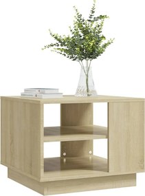 vidaXL Τραπεζάκι Σαλονιού Sonoma Δρυς 55x55x43 εκ. Επεξεργασμένο Ξύλο