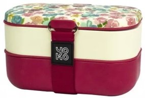 Yoko Design Φαγητοδοχείο 2 Επιπέδων 1.200ml BPA Free Giverny YD2187