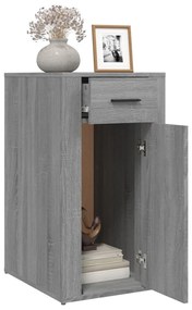 vidaXL Ντουλάπι Γραφείου Γκρι sonoma 40x49x75 εκ. Επεξεργ. Ξύλο
