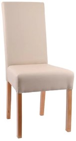 Καρέκλα Τραπεζαρίας Τ-6 Fylliana Μπέζ - Φυσικό 47x48x100εκ. 2αδα 47x48x100 εκ.