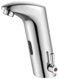 BRUNO αναμεικτική μπαταρία μπάνιου SF11003HCP-A με αισθητήρα, ασημί