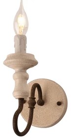 Φωτιστικό Επίτοιχο Aca EG171W12R TOULOUSE Μπεζ/Κρεμ (Beige/Creme)