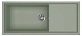 Νεροχύτης κουζίνας SINTESI 510 Sage Green 82 ELLECI 116x50cm