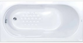 SANITEC 520 Gloria Μπανιέρα Ακρυλική 140x70cm