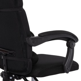 ΚΑΡΕΚΛΑ ΓΡΑΦΕΙΟΥ CRONER  ΜΑΥΡΟ MESH-ΜΕΤΑΛ.ΒΑΣΗ-NYLON ΣΚΕΛΕΤΟΣ 58x50x120Υεκ.